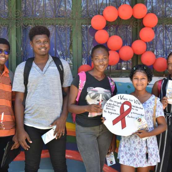 Promoviendo espacios de sensibilización e información para la prevención del VIH