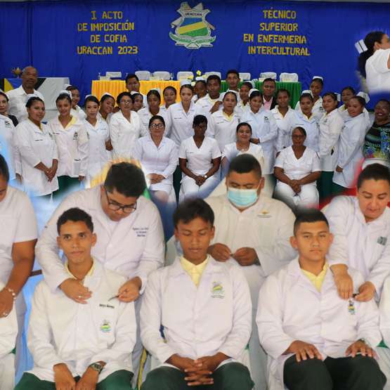 Estudiantes de enfermería en URACCAN
