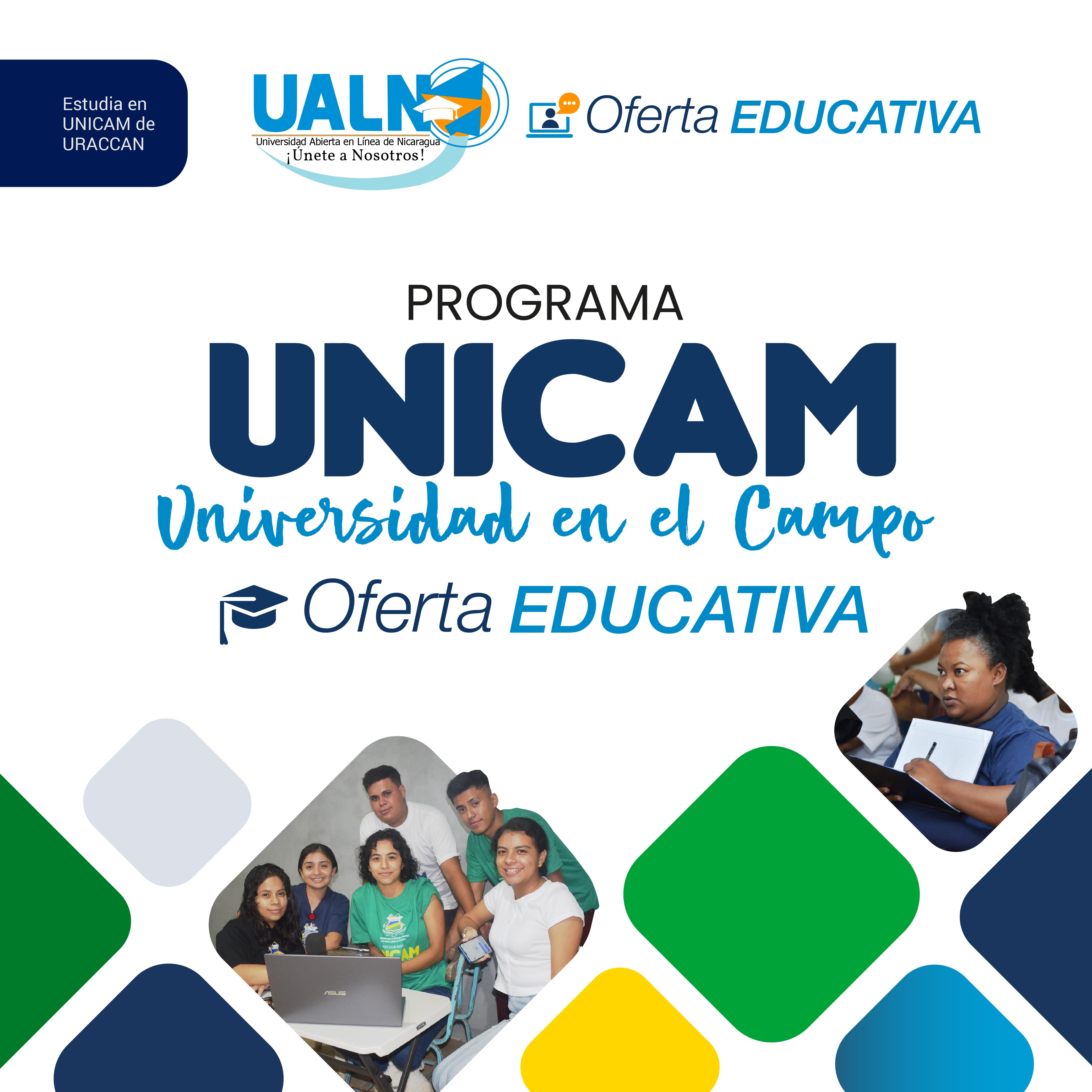 Oferta Educativa 2024 URACCAN programa UNICAM