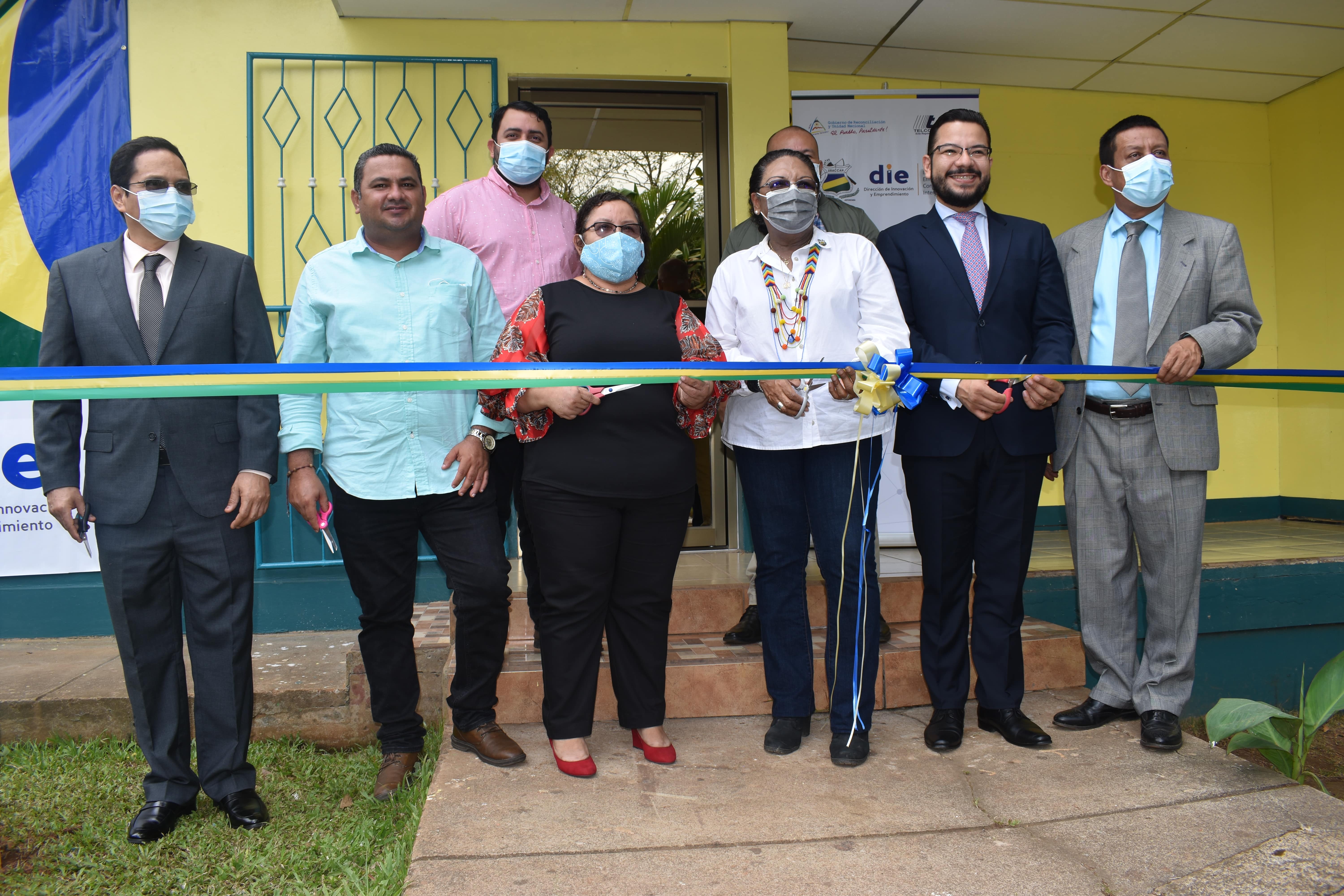 Inauguran el Centro de Innovación Abierta y un Laboratorio de Idiomas en URACCAN recinto Nueva Guinea