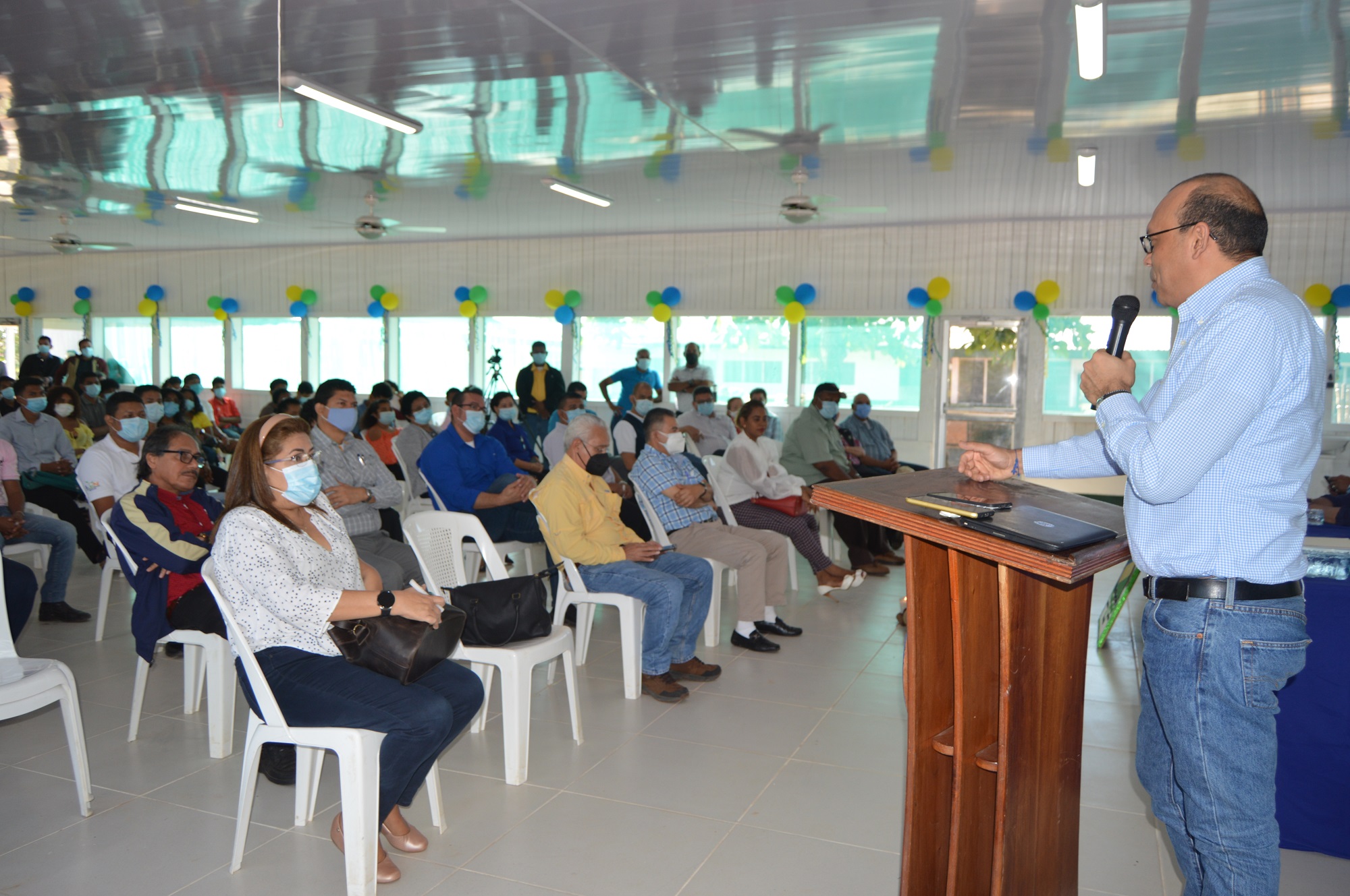 Inaugural words at the opening of the modules rebuilt in URACCAN Bilwi enclosure