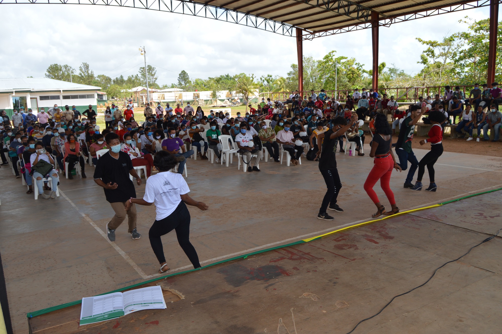 Apertura de campaña electoral institucional en URACCAN recinto Bilwi y Nueva Guinea