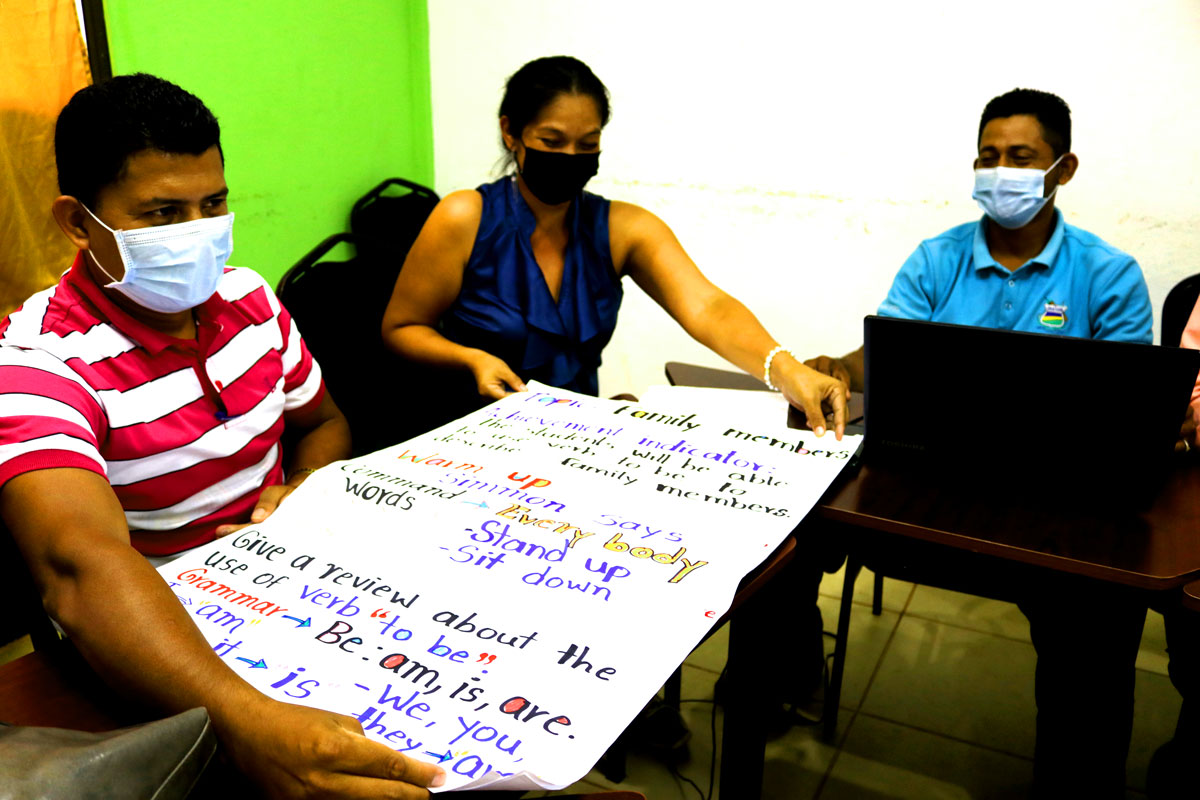 Course in Didactics of English Teaching as a Second Language, desarrollado en URACCAN recinto Nueva Guinea