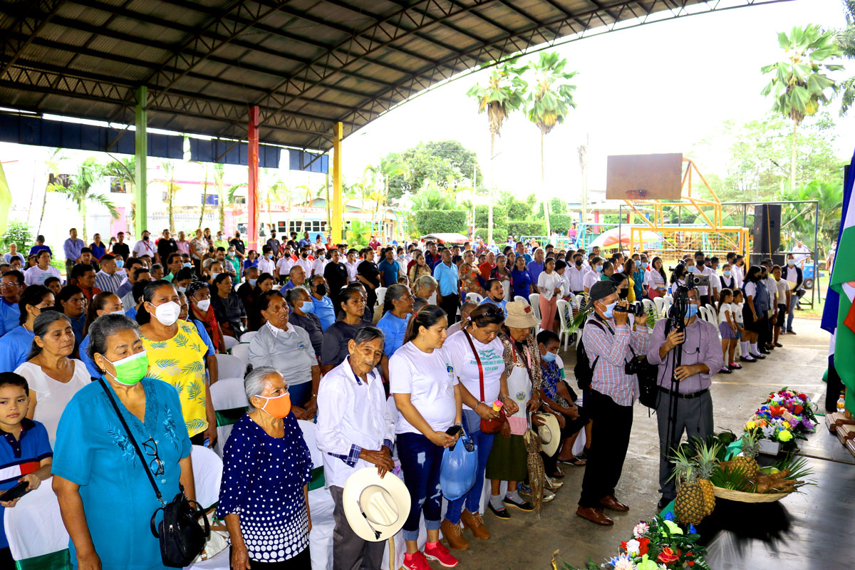 Comunidad universitaria de URACCAN celebra los 57 años de fundación de Nueva Guinea