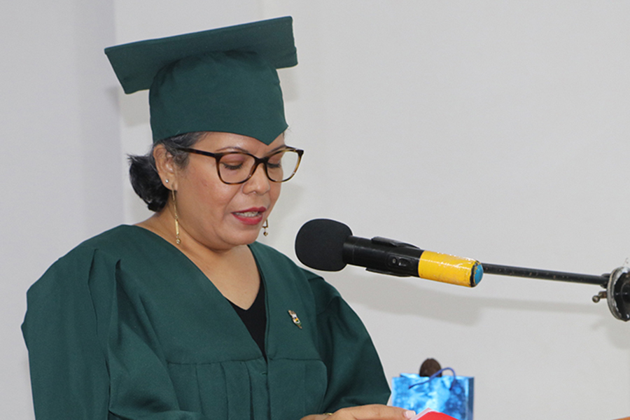 MSc. Ilenia García, rectora de URACCAN
