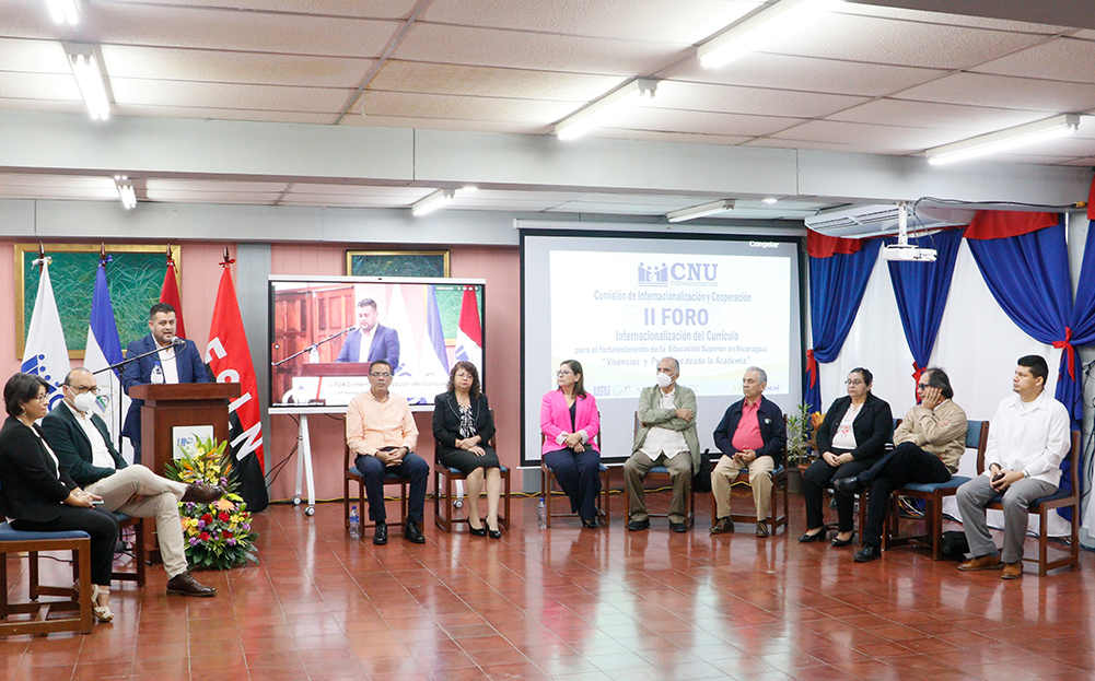 II Foro de Internacionalización del Currículo para el fortalecimiento de la Educación Superior en Nicaragua: “Vivencias y Prácticas desde la Academia, 