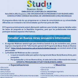 OFERTA PROGRAMA STUDY EN BUENOS AIRES