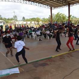 Apertura de campaña electoral institucional en URACCAN recinto Bilwi y Nueva Guinea